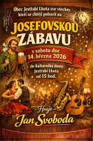 Josefovská zábava 2026