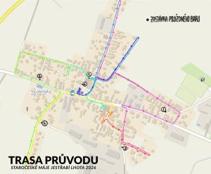 Trasa prôvodu 2026