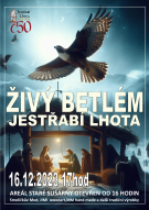 Plakát živý Betlém 2023